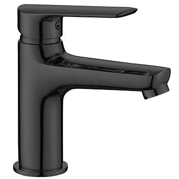 Смеситель для раковины ESKO Black LG26B однозахватный, низкий излив, цвет: черный