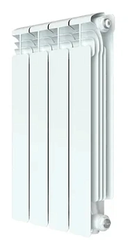 Радиатор алюминиевый Rifar VENTIL VR 500 нижнее правое подключение, 4 секции, 50мм, 744 Вт