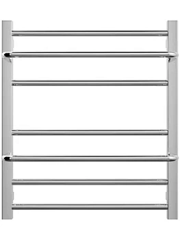 GROTA Полотенцесушитель электрический 530x600 300Вт нержавеющая сталь