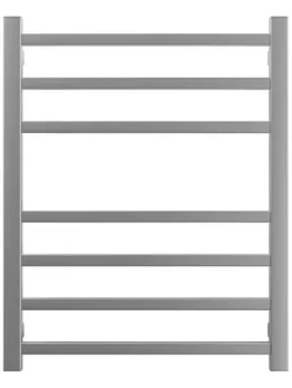 GROTA Полотенцесушитель "Лесенка" водяной 480x600 матовый, нерж.сталь, диаг/ниж. покл. D-1/2"