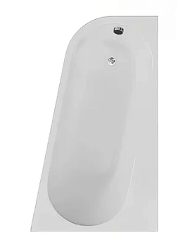 Ванна акриловая Радомир (1600х950) правая, белая, с каркасом 1-01-0-2-1-352