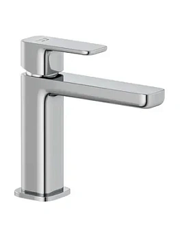 Смеситель для раковины KLUDI однозахватный, излив 110мм, донный клапан, хром 422880575