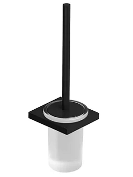 Ершик для унитаза KLUDI- настенный, белый матовый/белое матовое стекло 3197439