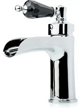 Смеситель Boheme 221-BSW для раковины, на 1 отверстие, однозахватный, низкий излив, хром