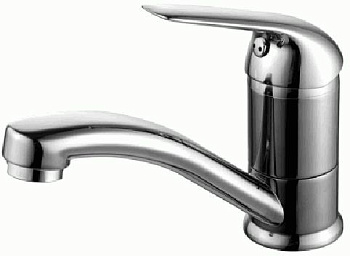 Смеситель для раковины Lemark LM1207C с поворотным изливом, хром