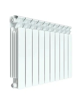 Радиатор биметаллический RIFAR 500 (570х800х100) 10 секций, 1970 Вт, бок.подкл, белый