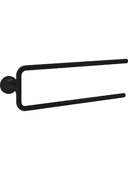 Axor Полотенцедержатель двойной 490мм 42822670 матовый черный