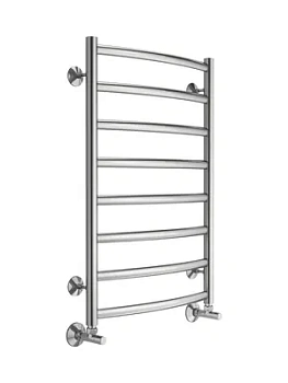 Полотенцесушитель TERMINUS П8 (ШВ:500х800) водяной, нерж.сталь,нижнее