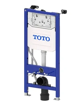 Инсталляция для подвесного унитаза TOTO с автоматическим смывом WH182EAT