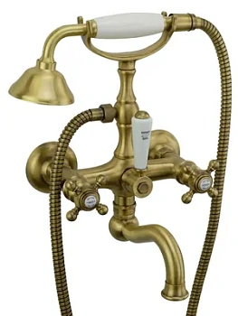 Смеситель для ванны/душа Migliore настенный, бронза ML.ARC-8302 BR