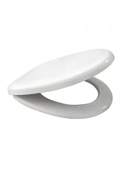 Сиденье для унитаза Berges 010601 универсальное, крепление металл, белое