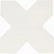 Becolors Cross White 13.25X13.25