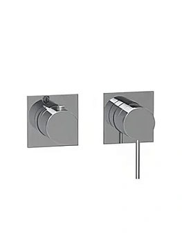 Смеситель для ванны/душа Almar на 2-3 потребителя, расположение вер/гор, цвет хром E180191.CR