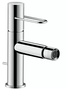 Смеситель Axor 38211000 для биде однорычажный с донным клапаном, рукоятка-петля, хром