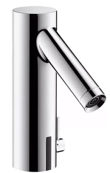 Смеситель Axor 10101 для раковины электронный, питание от батареек, с регулировкой t°