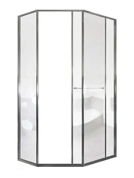 Душевой уголок правый Радомир (1200х900х2200)стекло 8мм прозр/хром 1-10-2-2-0-354