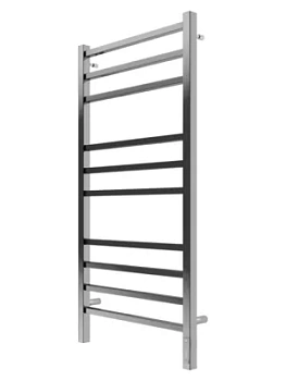 Полотенцесушитель TERMINUS П10 (ШВ:500х1050) электро, нерж.сталь, quick touch