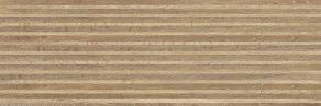 Настенная плитка Japandi коричневый рельеф 25x75