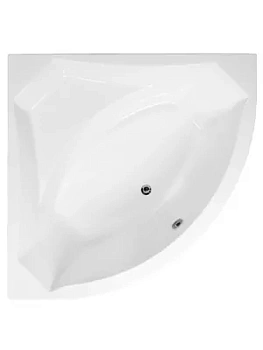Ванна акриловая VAGNERPLAST CORNER 140 (1400х1400х450) угловая, белая VPBA140VEA3X-04