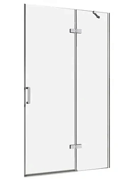 Душевая дверь ABBER AG08120 (1200х1950) распашная, стекло 6мм прозрачное/хром