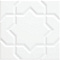 Adex Neri ADNE4151 Liso Star Blanco Z 15x15