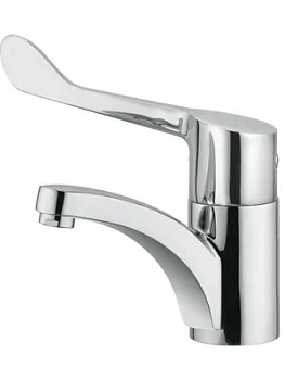 Смеситель KLUDI для умывальника, рычаг для больниц, care-аэратор (хром) 341120524