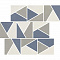 Impronta italgraniti Nuances NU00MTGF2 Mosaico Triangoli Mix Freddo 2 Strideup 30x30