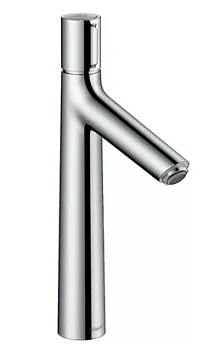 Смеситель Hansgrohe elect S 72044000 для раковины со сливным гарнитуром, однорычажный, хром