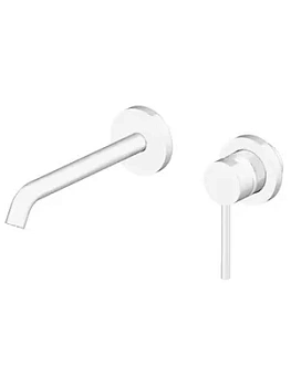 Смеситель GATTONI 9135/91BO для раковины, встраиваемый, белый матовый