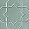 Neri Liso Star Sea Green  15X15