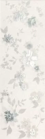 Deco&More Flower White Matt 75X25