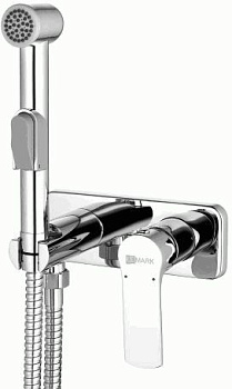 Смеситель встраиваемый Lemark LM1519C с гигиеническим душем, хром