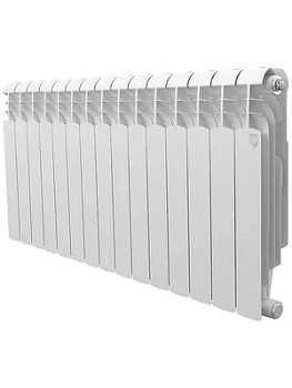 Радиатор биметаллический, 15 секций Royal Thermo 500 2.0, боковое подк, НС-1412070