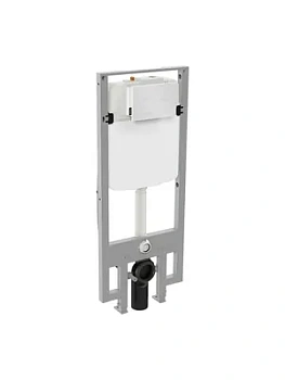 Инсталляция для унитаза Jacob Delafon E28935-00 (1140х590)клав смыв,2 реж слива,механич,бел