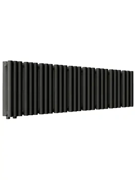 Радиатор стальной Empatiko V LR2 двухтруб 1072х236х122 27 сек НЗ.подкл, 1539Вт, Confident Black