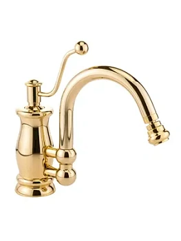 Смеситель для биде Migliore однозахватный, с донным клапаном, золото ML.VIV-9923.DO