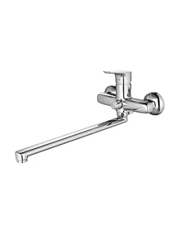 Смеситель IDDIS Х для ванны ZDXSBL2i10WA 350мм,однозахватный,без душевого гарнитура,хром