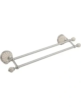 Migliore Полотенцедержатель двойной 50 см керамика белая, платина, хром ML.OLV-60.623.BP.CR