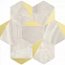 Nolita Esagona Triangoli Oro Lusso Polished 28X30