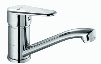 Смеситель для раковины Lemark LM0307C однозахватный, с поворотным изливом, хром