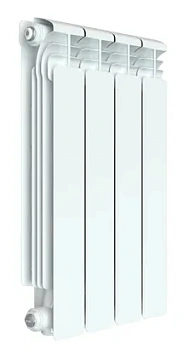 Радиатор алюминиевый Rifar VENTIL VL 500 нижнее левое подключение, 4 секции, 50мм, 744 Вт