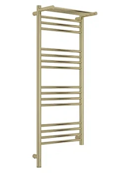 СУНЕРЖА с полкой Полотенцесушитель 1000х400 шампань МЭМ левый 020-6006-1040