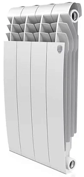 Радиатор биметаллический, 4 секции ROYAL THERMO ВШГ:574х320х87 684 Вт Bianco Traffico