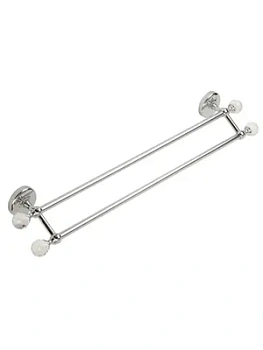 Migliore Полотенцедержатель двойной 60 см хром/SWAROVSKI ML.AMR-60.423.CR