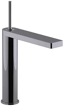 Смеситель Jacob Delafon для умывальника, излив 197 мм, с донным клапаном, титан E73053-TT