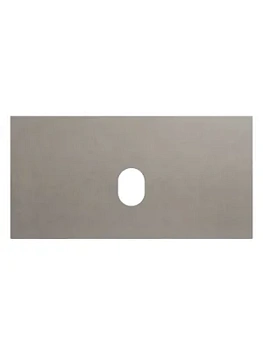 Столешница BelBagno (916x468х10) керамогранит, без отв. под смеситель, Cemento KEP-90-CEM-W0