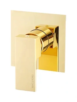 Смеситель для душа Migliore скрытого монтажа, золото 25400