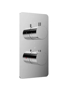 Смеситель для душа Aqueduto ACE0300 встраиваемый, термостат, 3 потребителя, цвет: хром