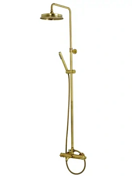 Душевая система Migliore смеситель для ванны, верхний и ручной душ, бронза 31524