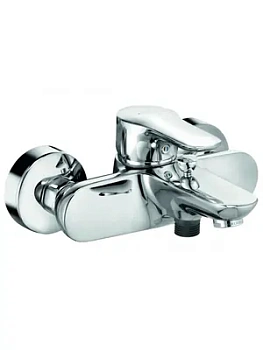 Смеситель KLUDI для ванны и душа, настенный, с аэратором (хром) 326530575